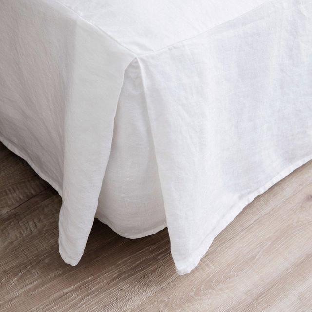 Linen Valance - White