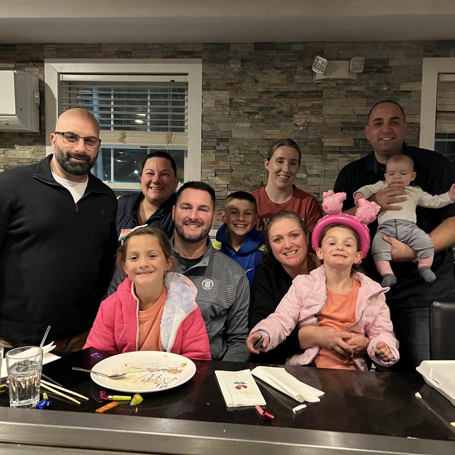 Groomsman, Josh’s, birthday dinner