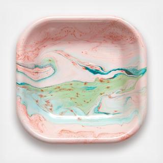 Multi Swirl Square Dish, Set of 4