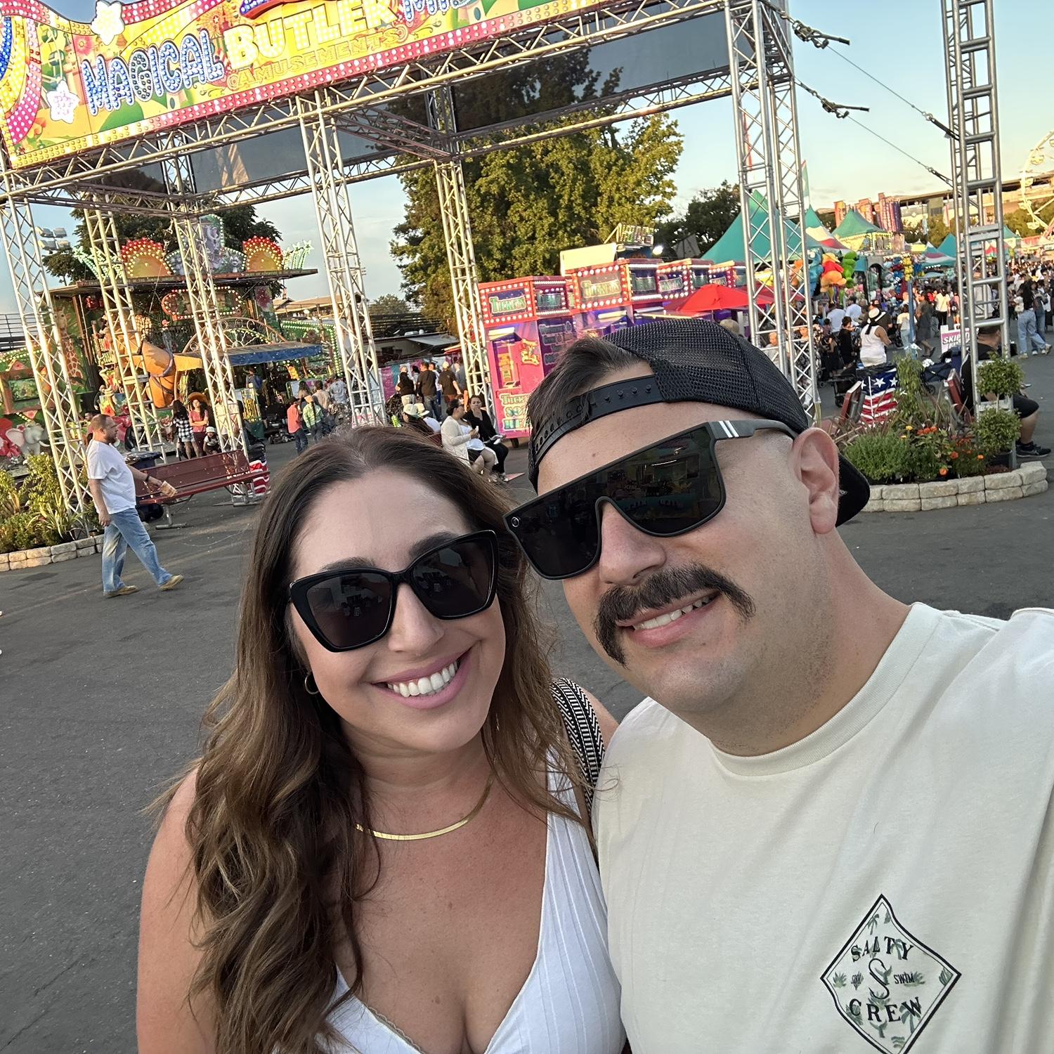 Fair Date… Matt was bursting to drop the L-bomb! It happened the next day!