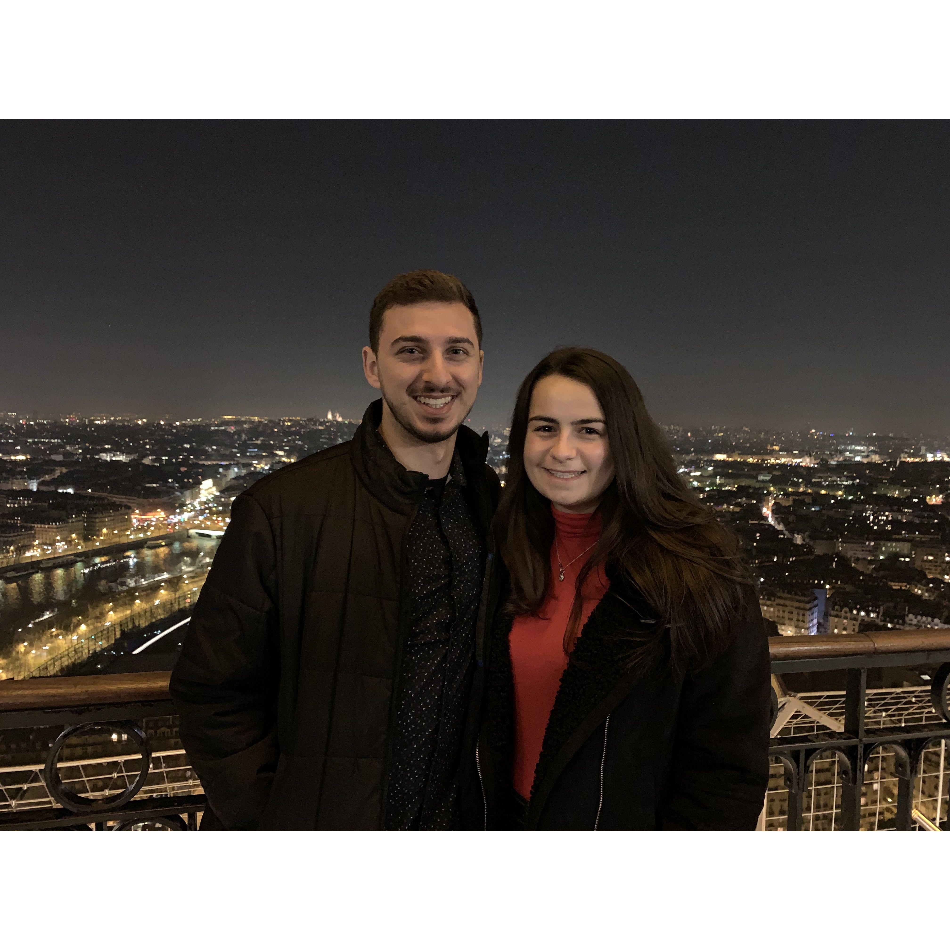 On top of the Eiffel Tower! 2019