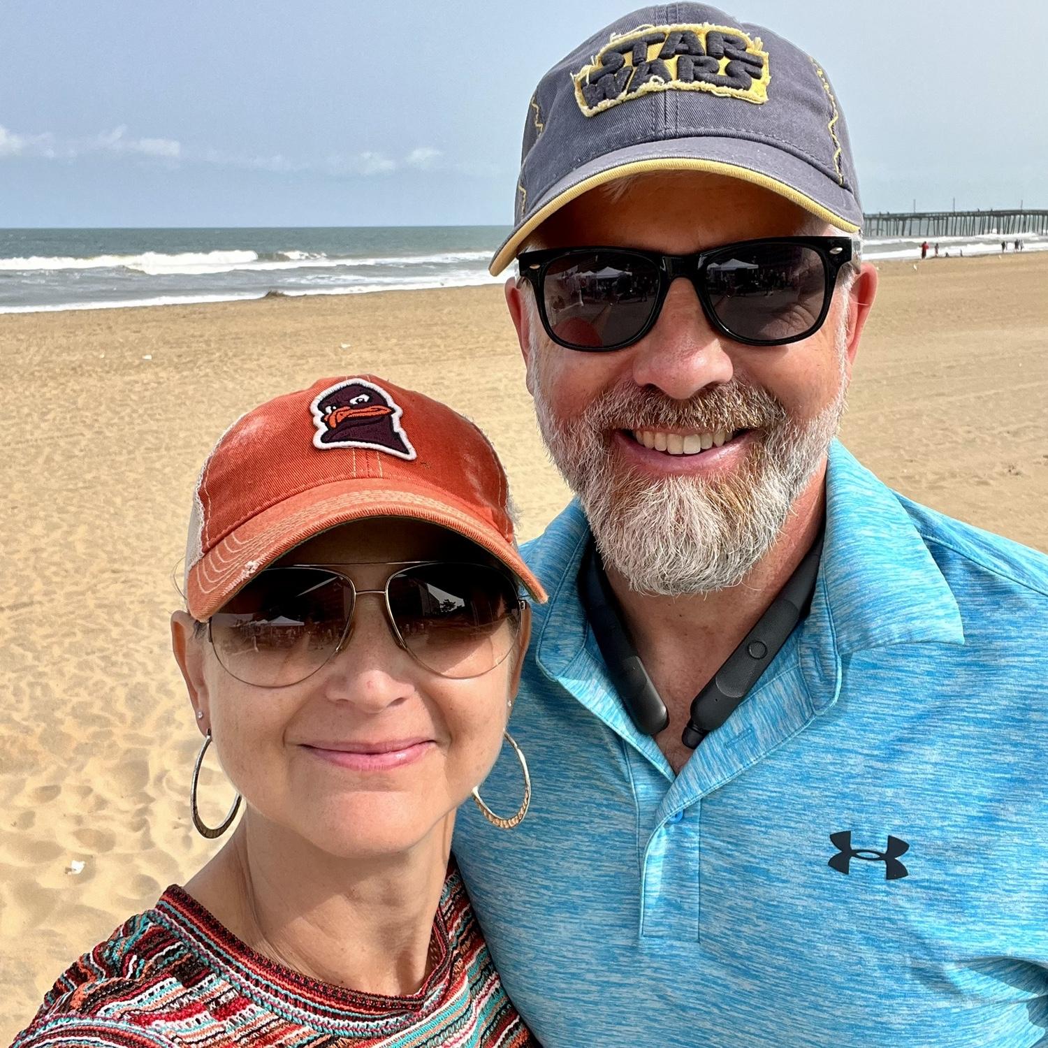 Another beautiful day walking the boardwalk in Virginia Beach.