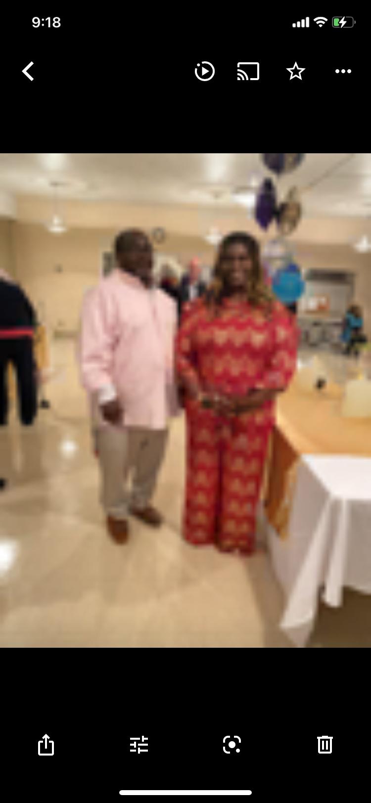 At the Jobs for Life 2022 graduation! The first time Charisse met Willie’s Mother and Sister.