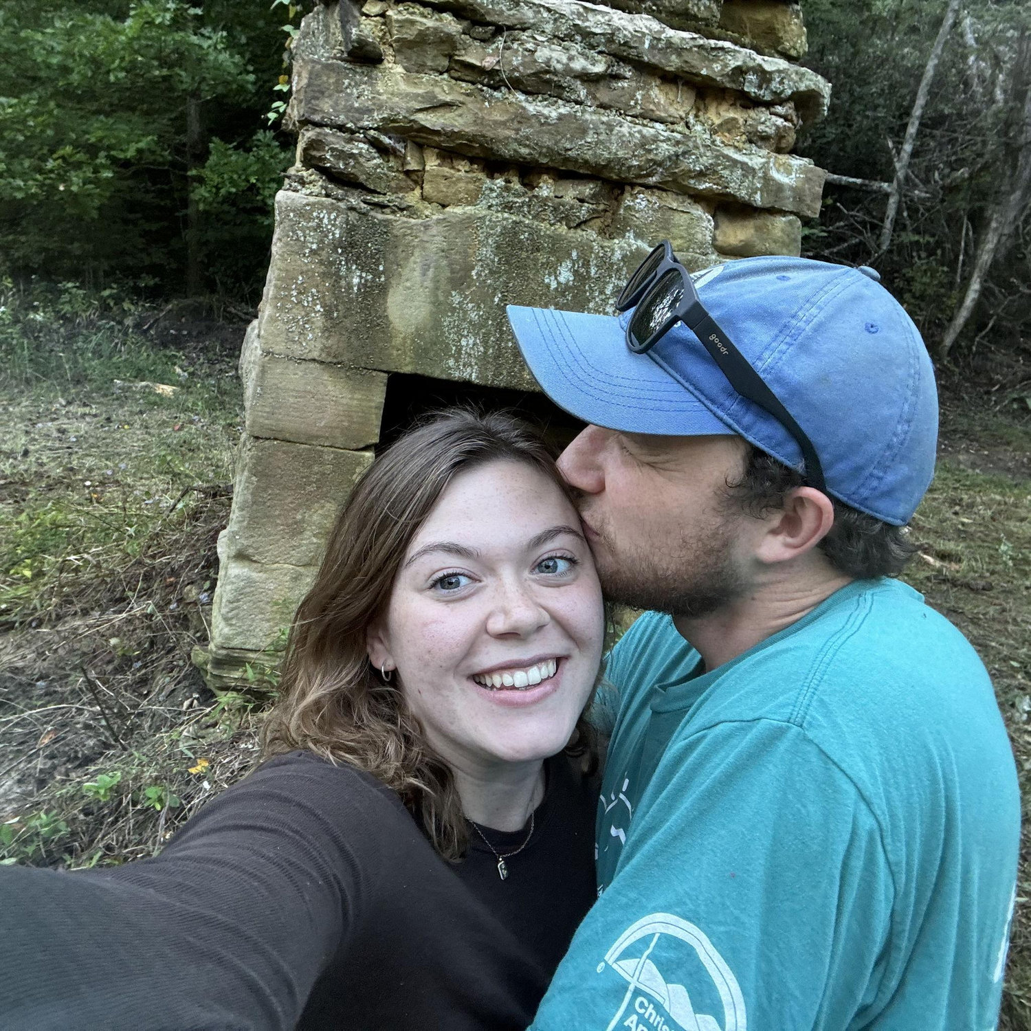 Re-visiting a fireplace we stopped at together in 2023