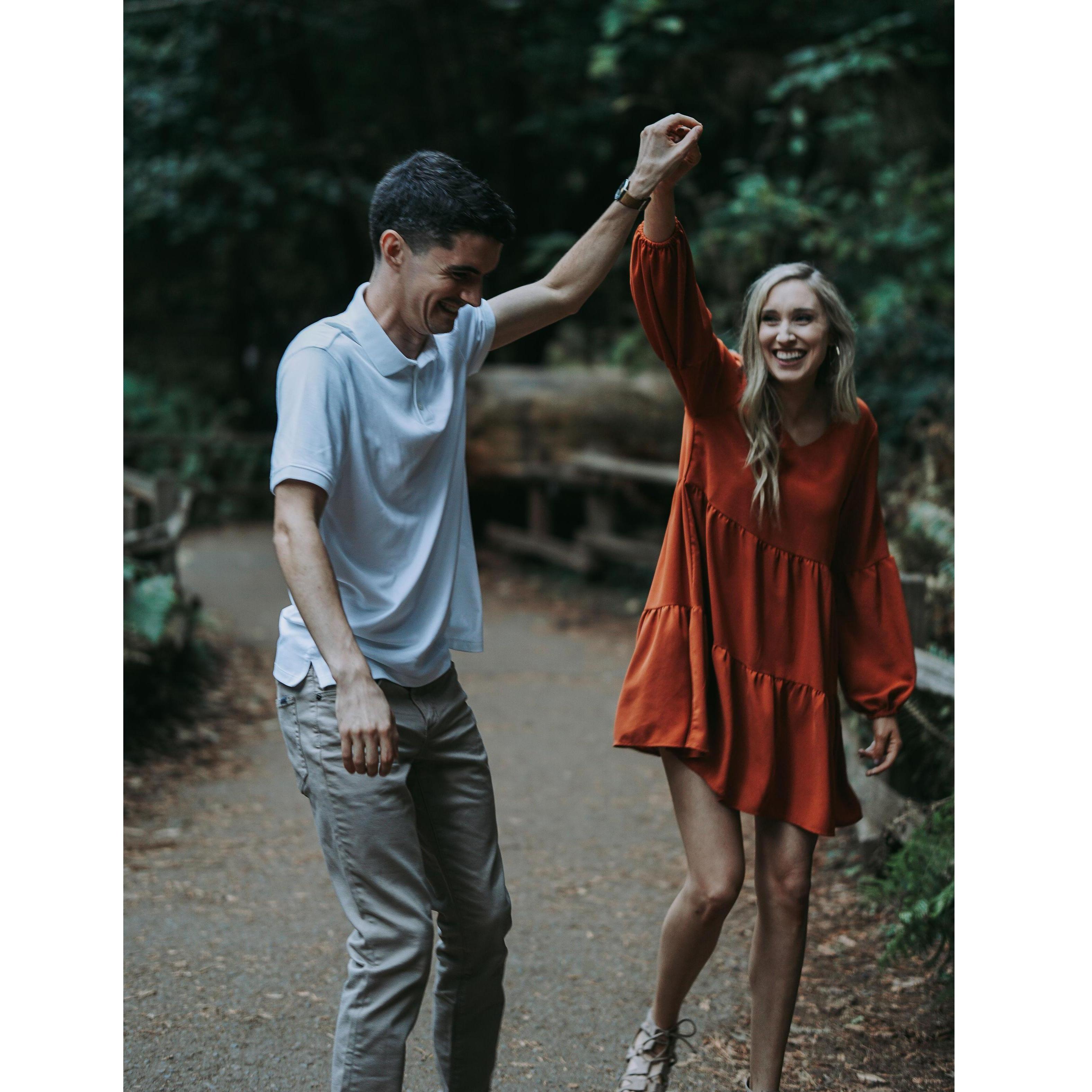 Engagement photo session with our beautiful friend, Leeza