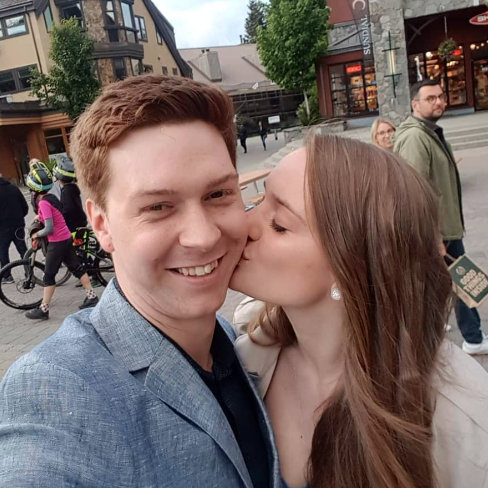 Our second first date in Whistler, BC
