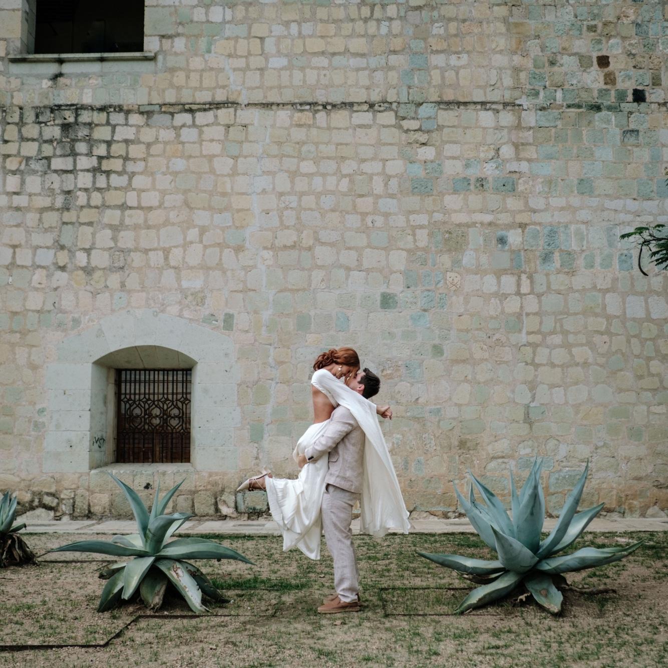 Photos from our engagement photo session in Oaxaca, Mexico