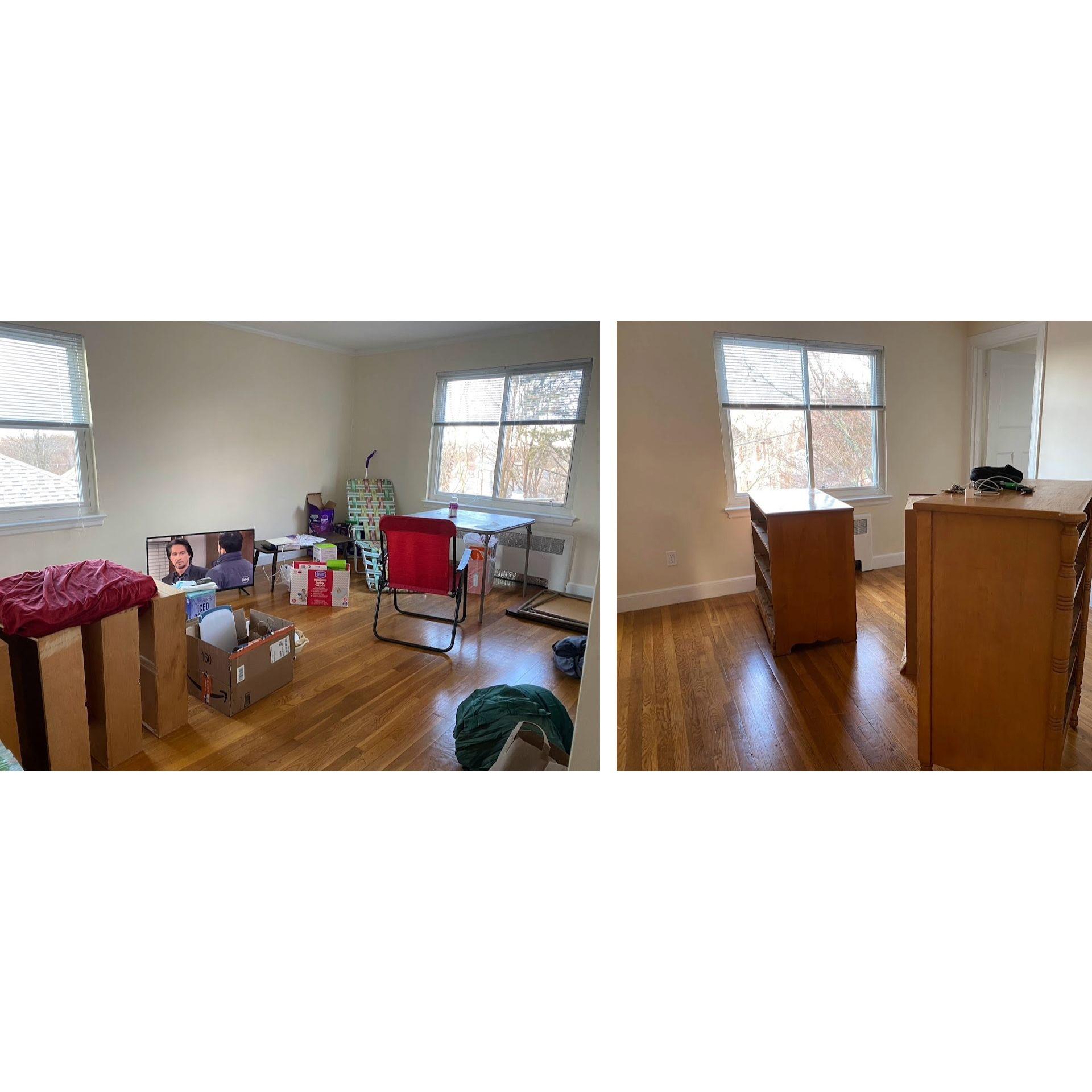 In late December 2021, Curtis and Vicki were so excited to secure their apartment. A month later, they officially moved in together.
