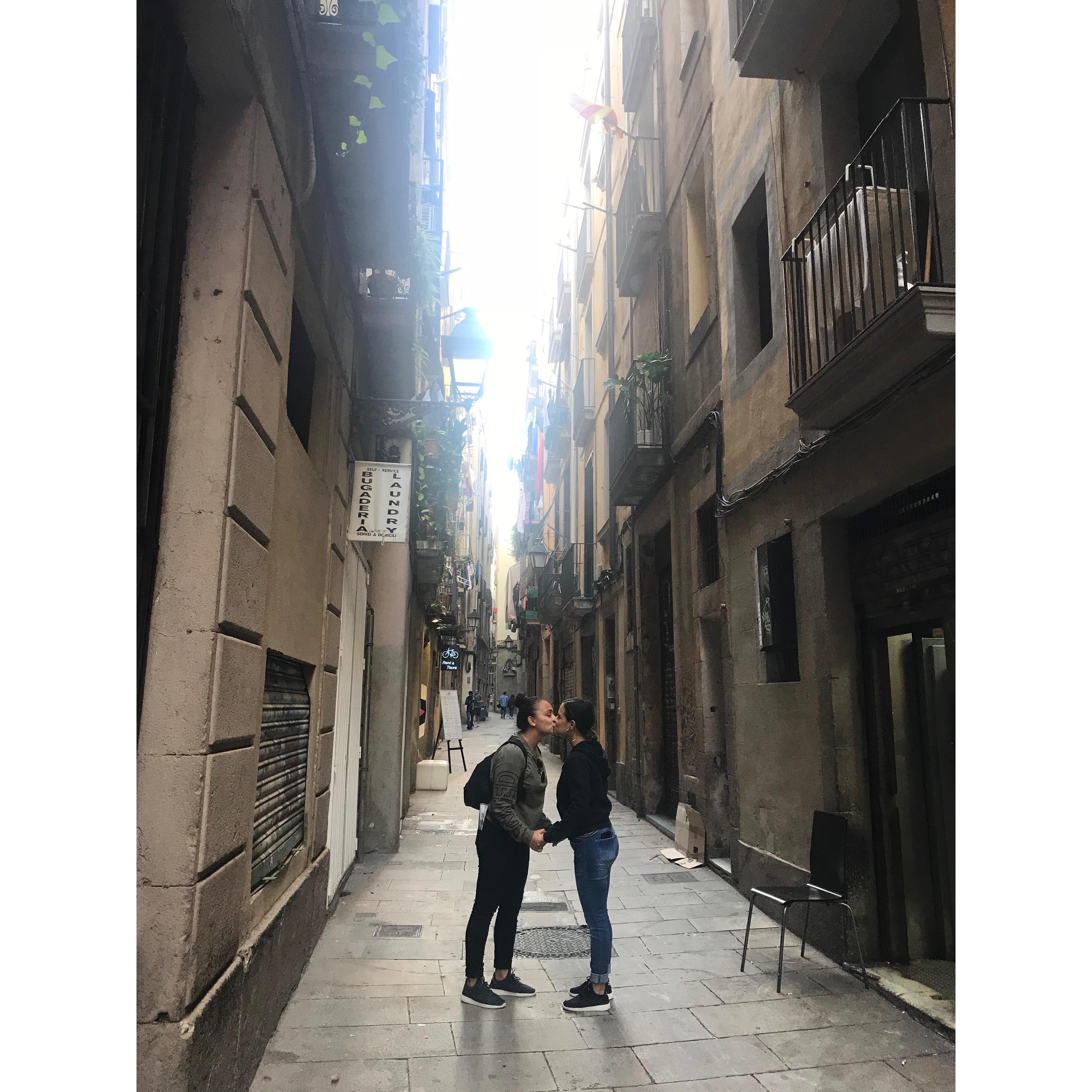 Found a cute alley in Spain!