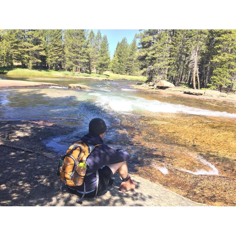Peaceful break on the John Muir Trail at Yosemite National Park.