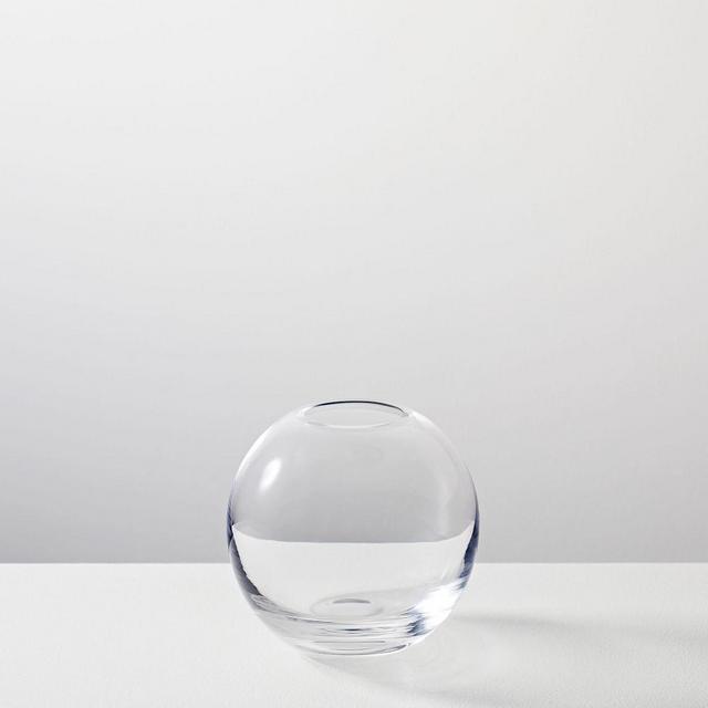 Foundations Vase, Clear, 4.25"h Glass Bud