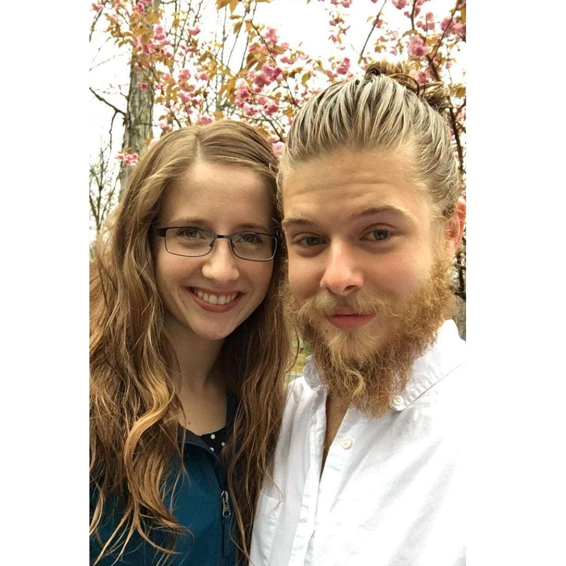 You know it's love when Kaitlin was willing to stick with me despite my scraggly, unkempt beard!