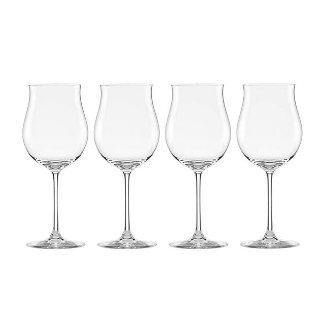 Lenox Tuscany Classics 4-Piece Rose Glass Set, 2.95 LB, Clear