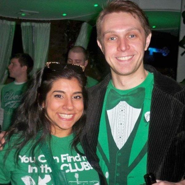 St. Patrick's Day 2012. The start of many shenanigans.
