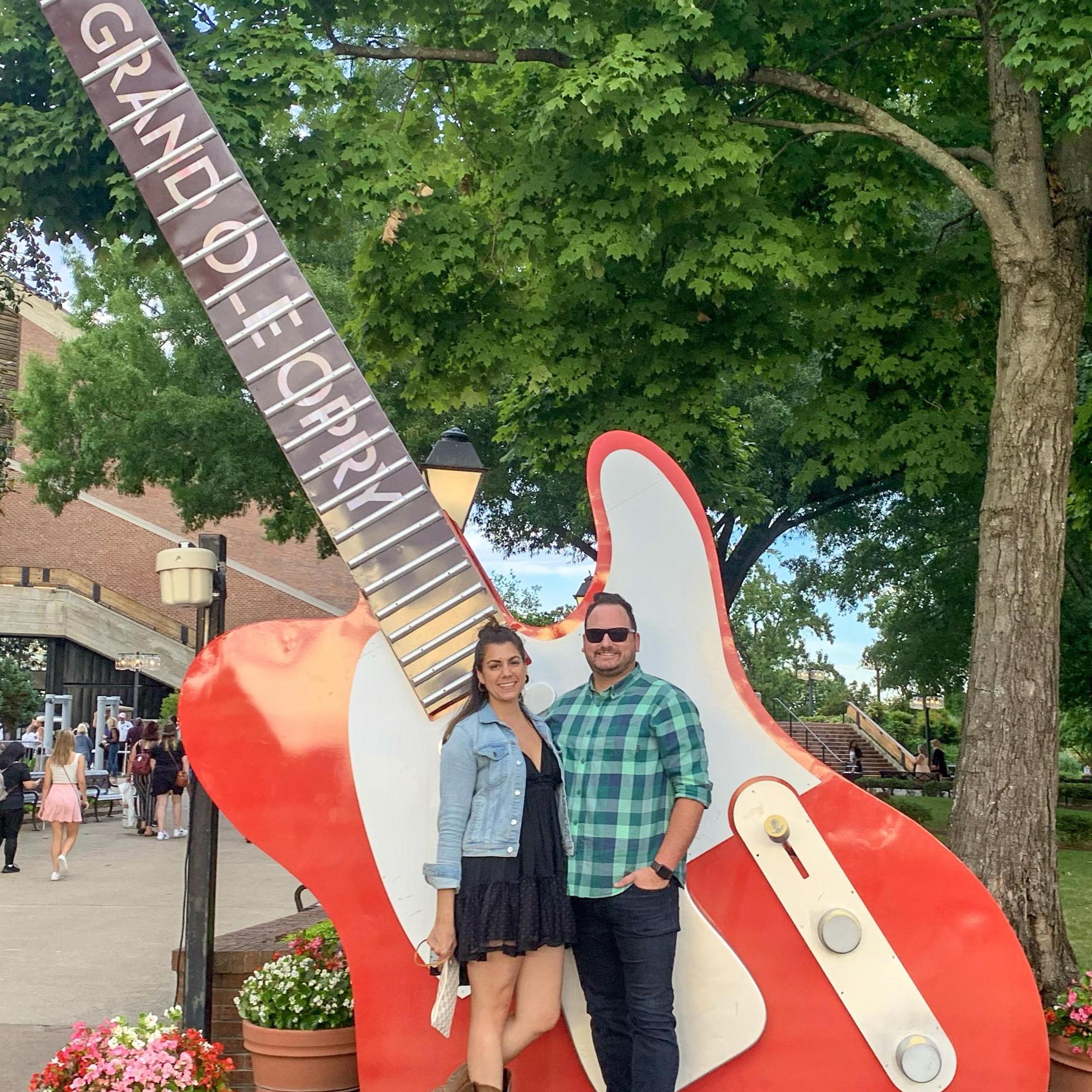 An evening at the Opry on our adventures across the US