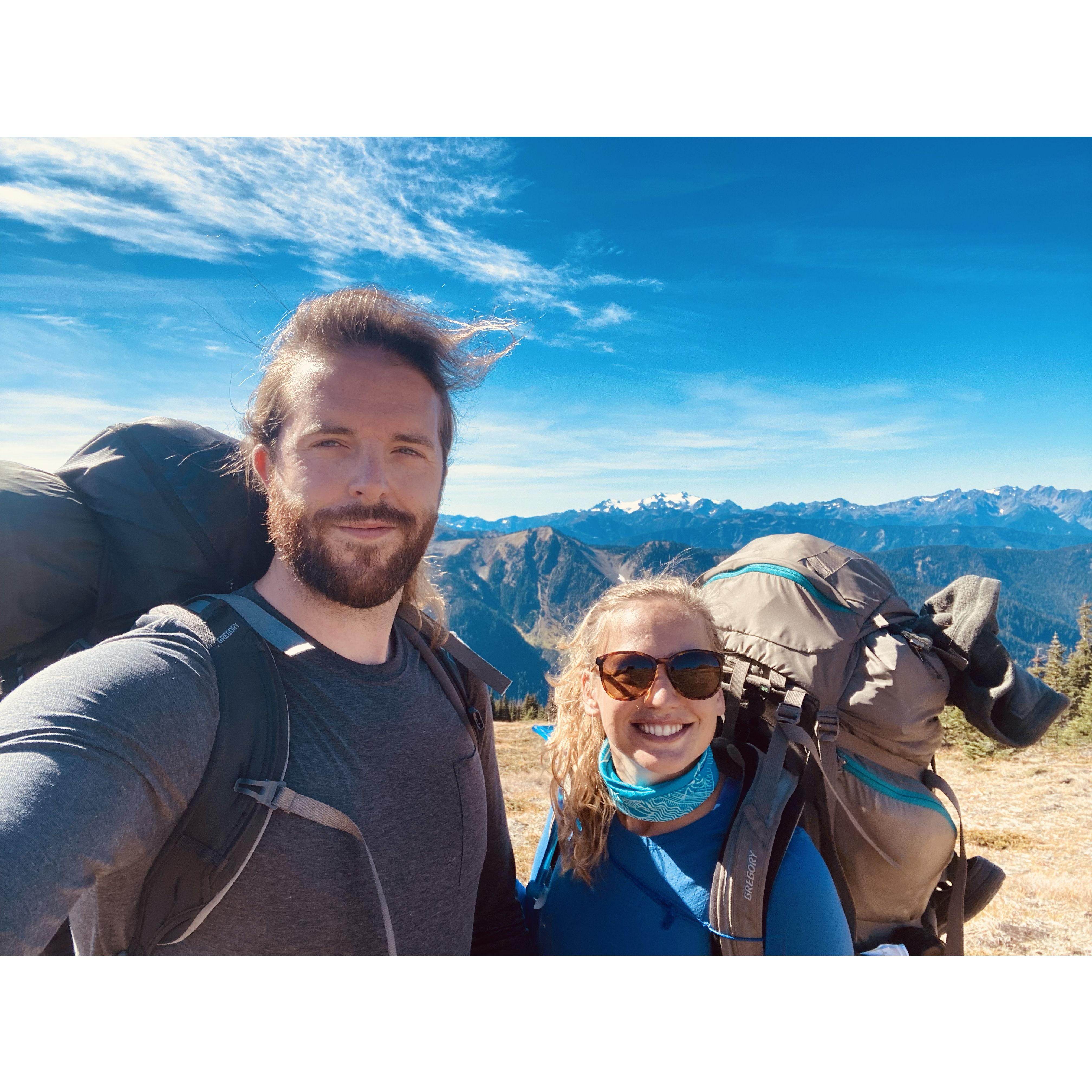 backpacking the Olympic National Park