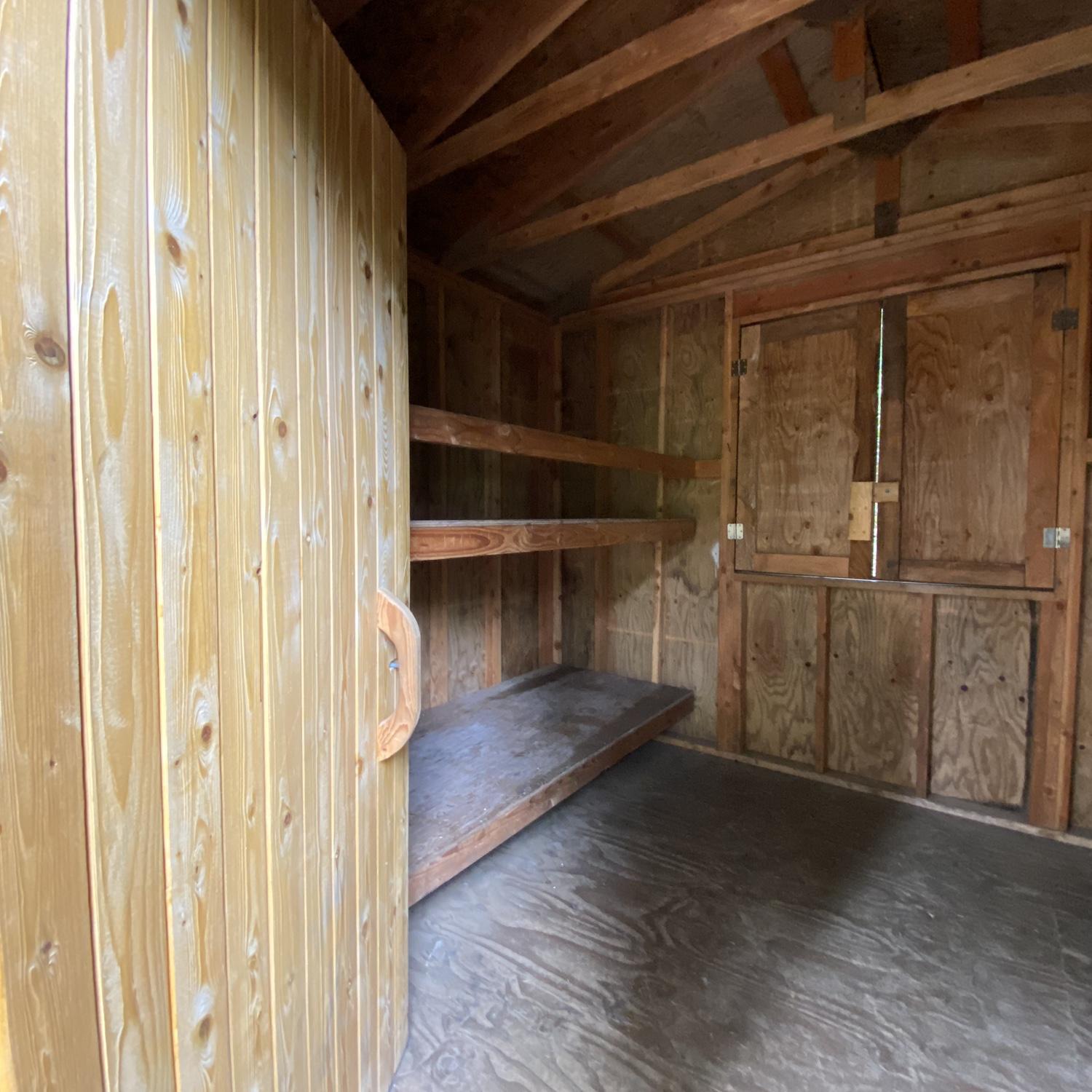 Inside a cabin