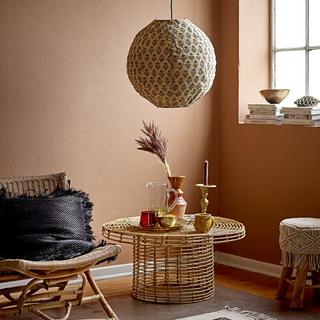 Hand-Woven Macrame Stool
