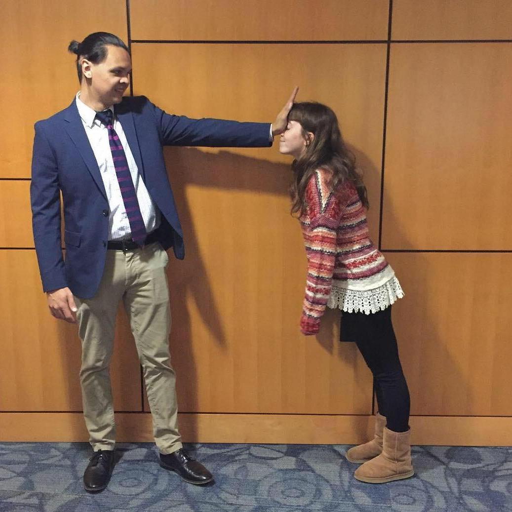As you can see, Wes is thrilled to spend the rest of his life with Amy.