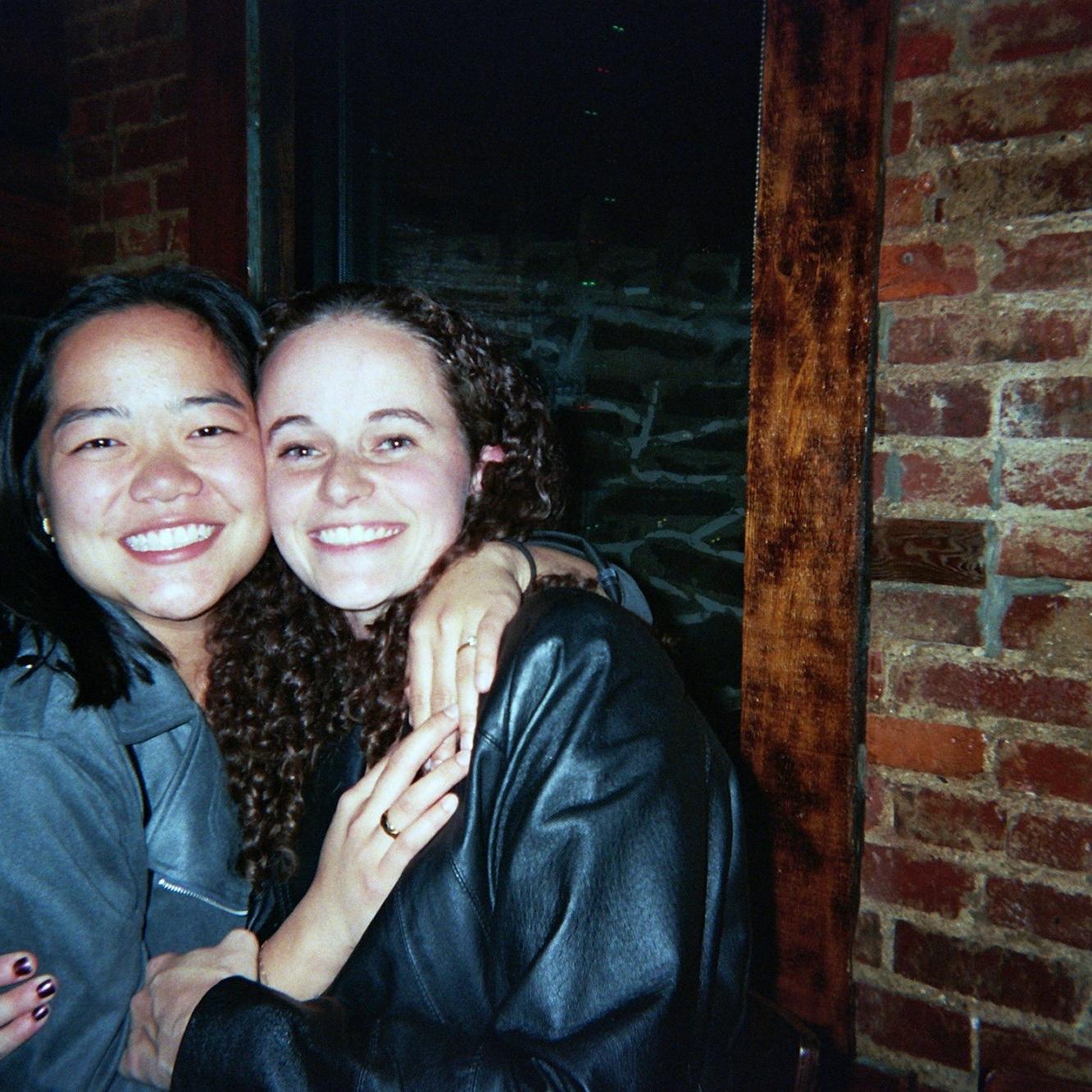 At our engagement party in 2024