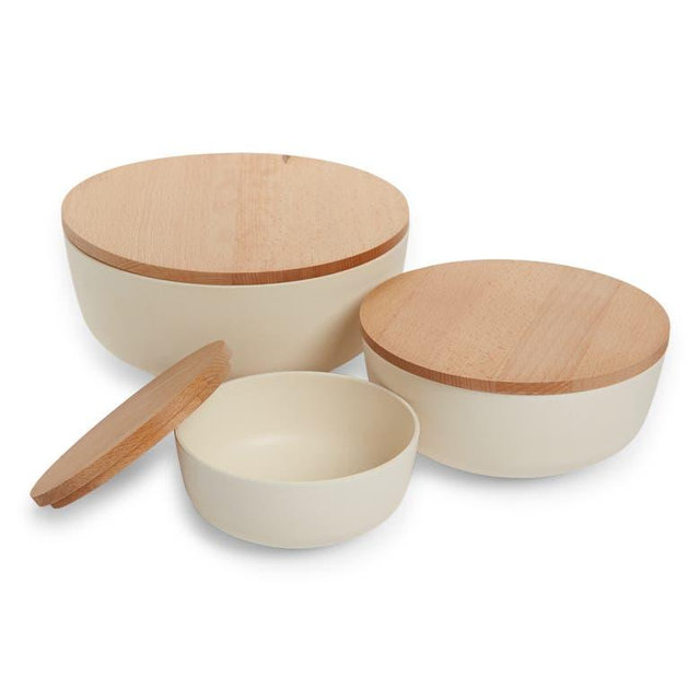 Set of 3 Essential Lidded Bowls