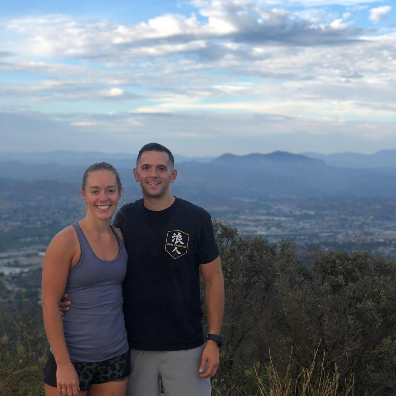 Our favorite hike, Cowles Mountain.