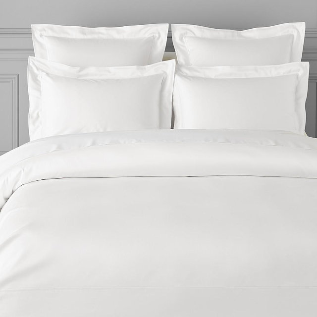 Chambers 600TC Sateen Sham, Standard, White