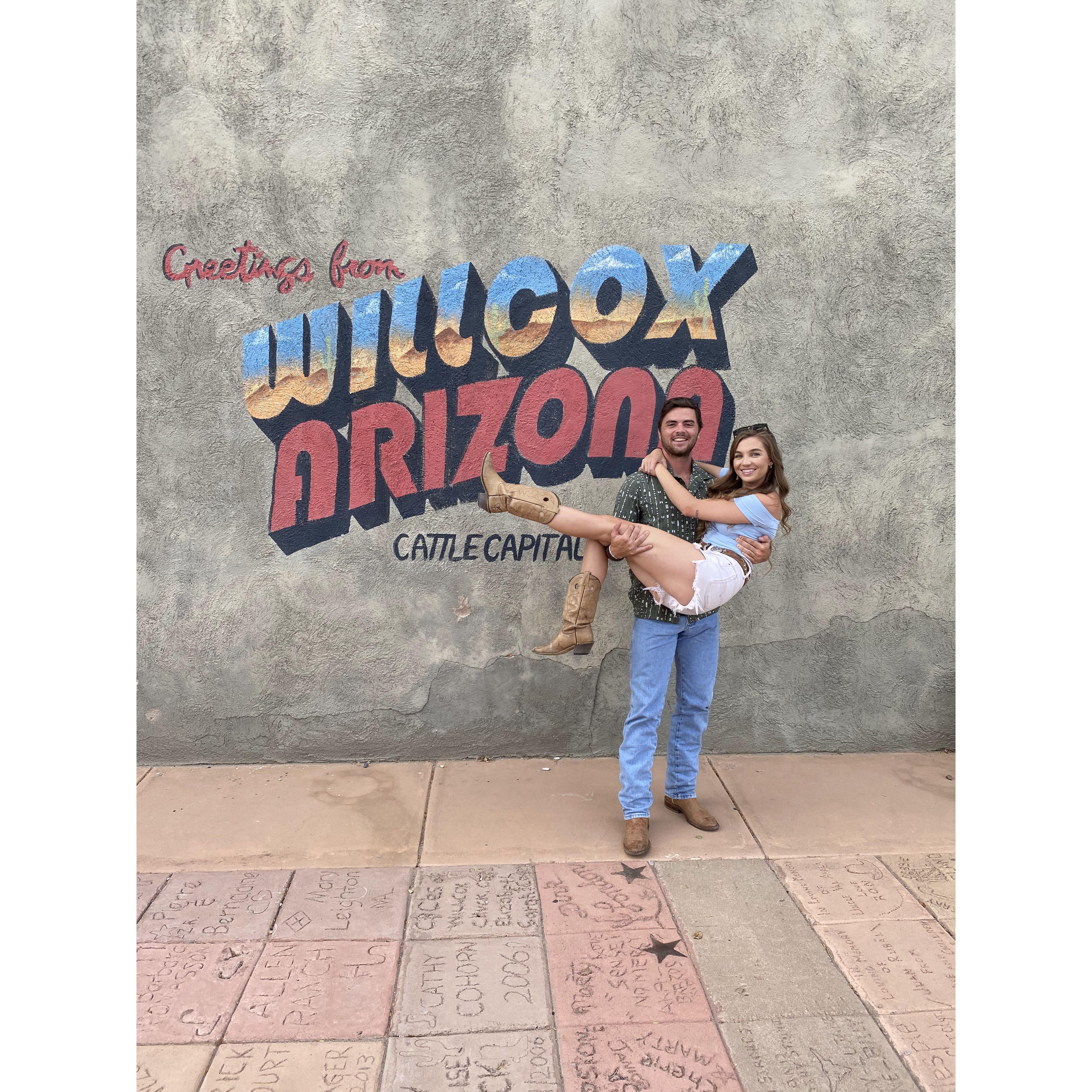 Jake's first time visiting Arizona