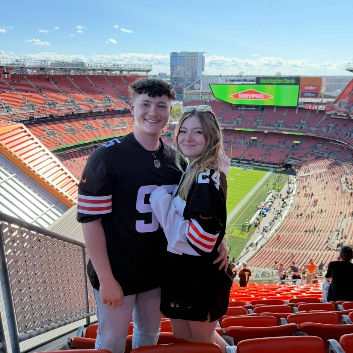 The Cleveland Browns game.