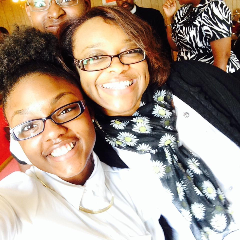 August 2014, after church. Who would’ve ever thought 💖