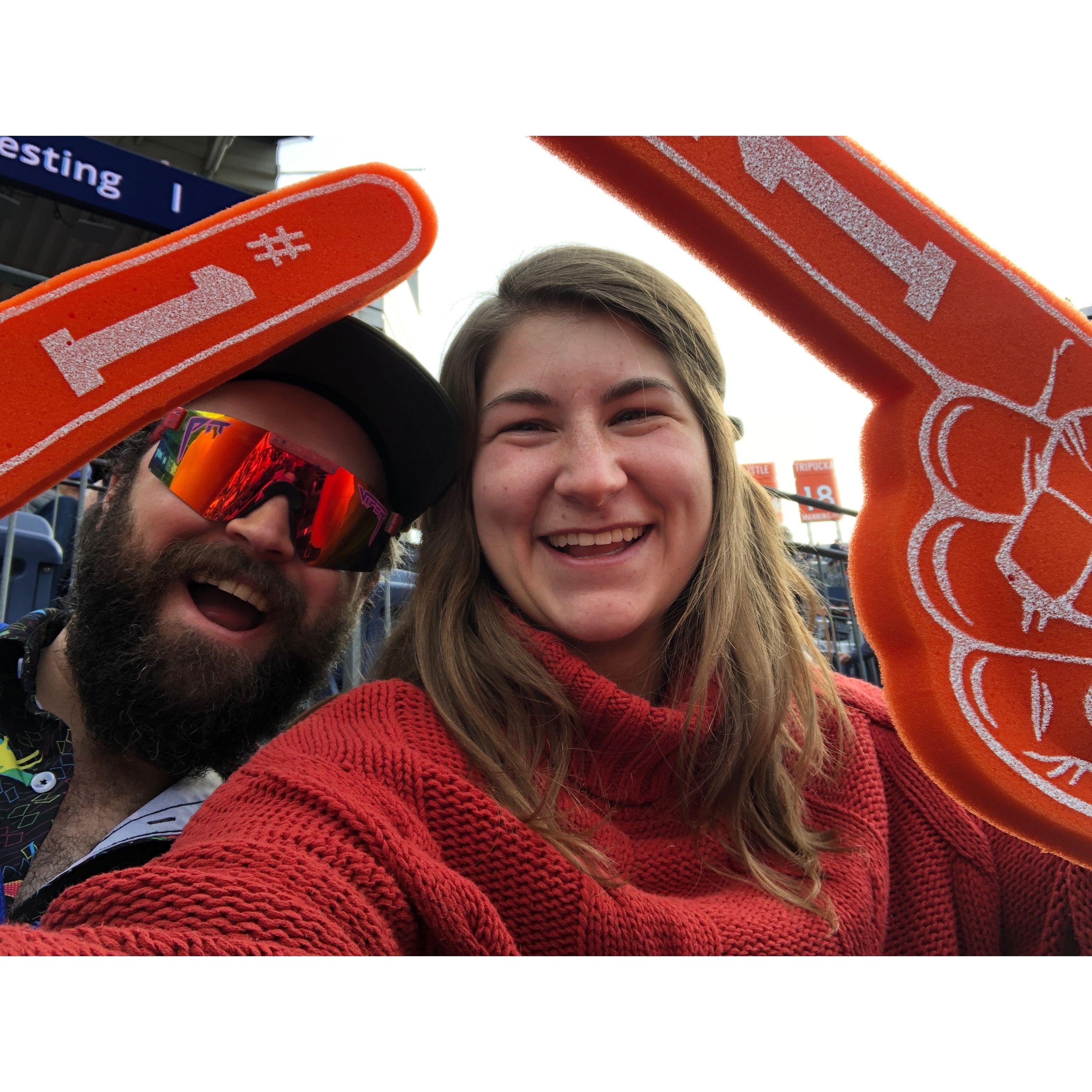 Broncos game! December 2021.
