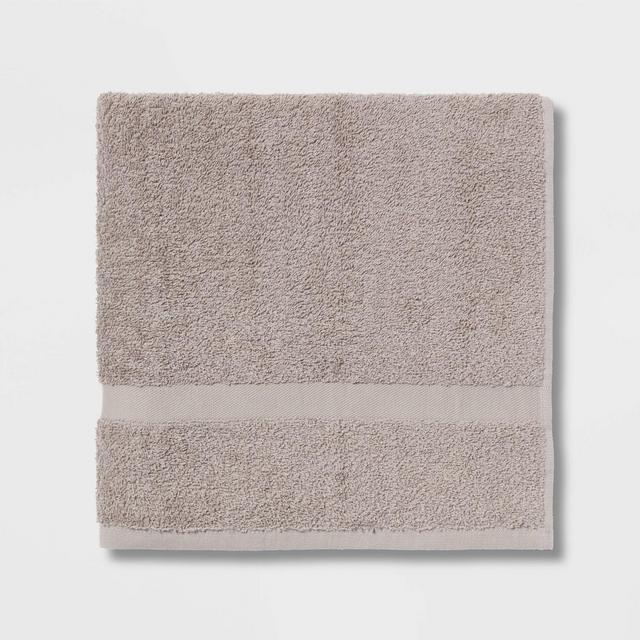 Bath Towel Light Gray - Room Essentials™