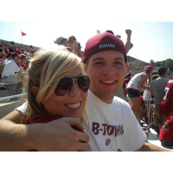 Indiana University- First football game of the season  & first football game as IU Hoosiers 9.2009