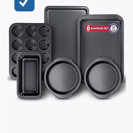 6 piece baking set