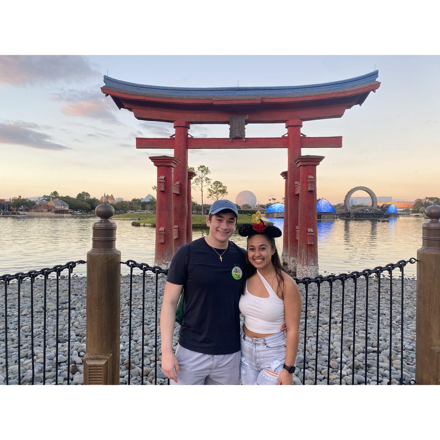 EPCOT! Many Mickey Mouse ice cream sandwiches were eaten this day. December 29, 2021