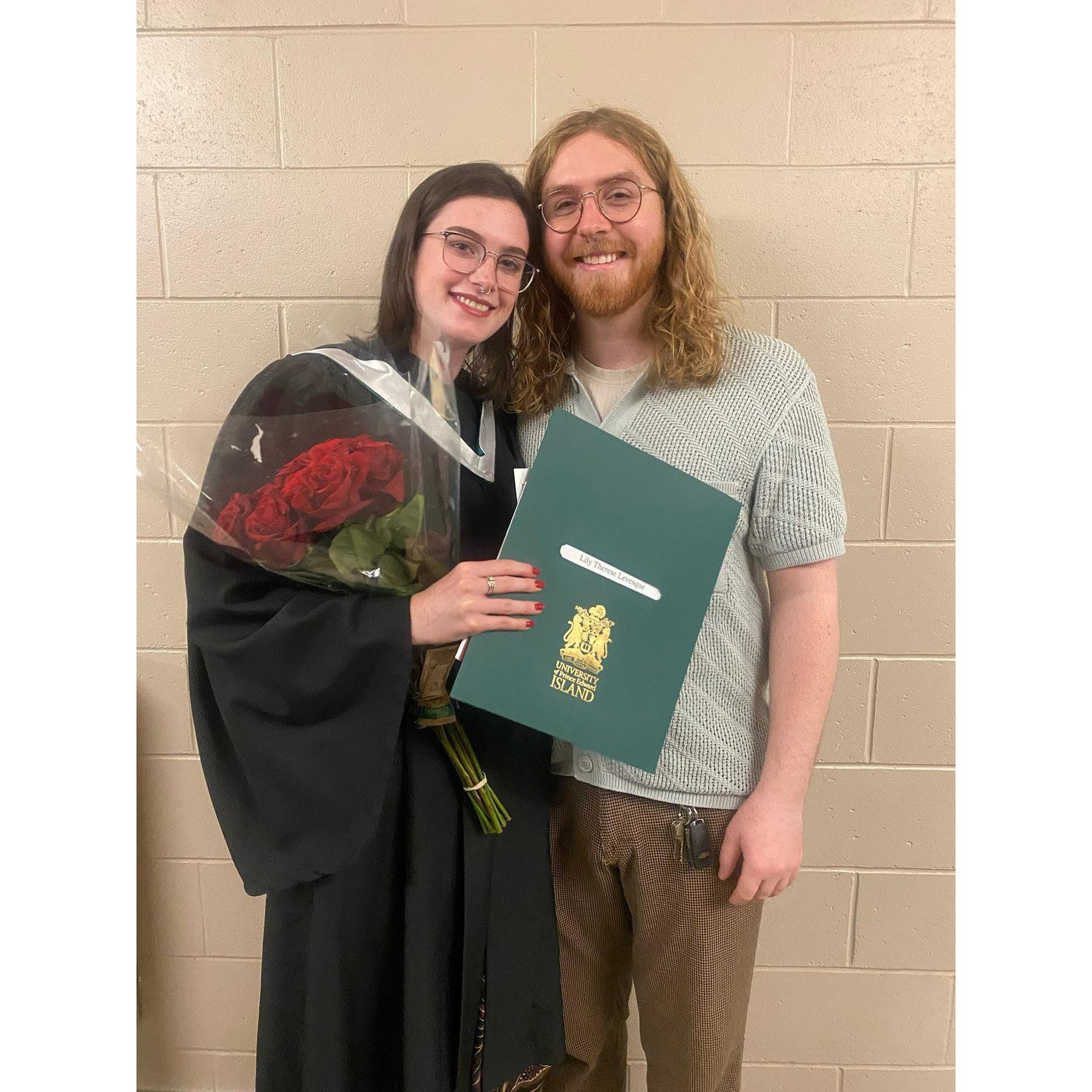 Crazy to think that the same man who went to the prom with Lily also went to her university graduation! May 2023