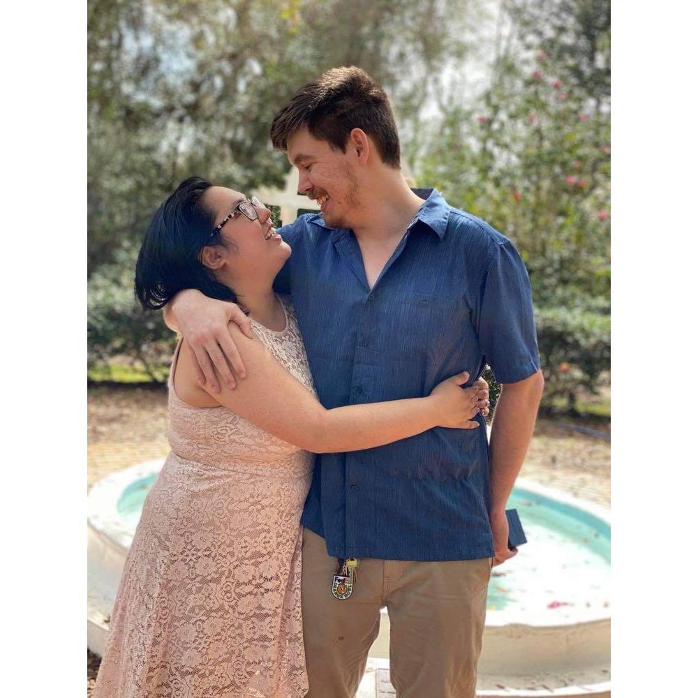 This is when Searcy proposed to Carolyn and she said 'yes.' Or rather a lot of no's in disbelief. (February 28, 2021)