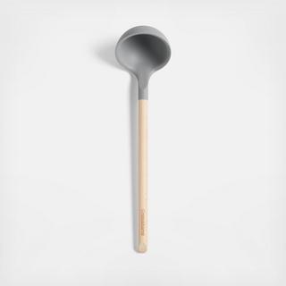 Silicone & Wood Ladle