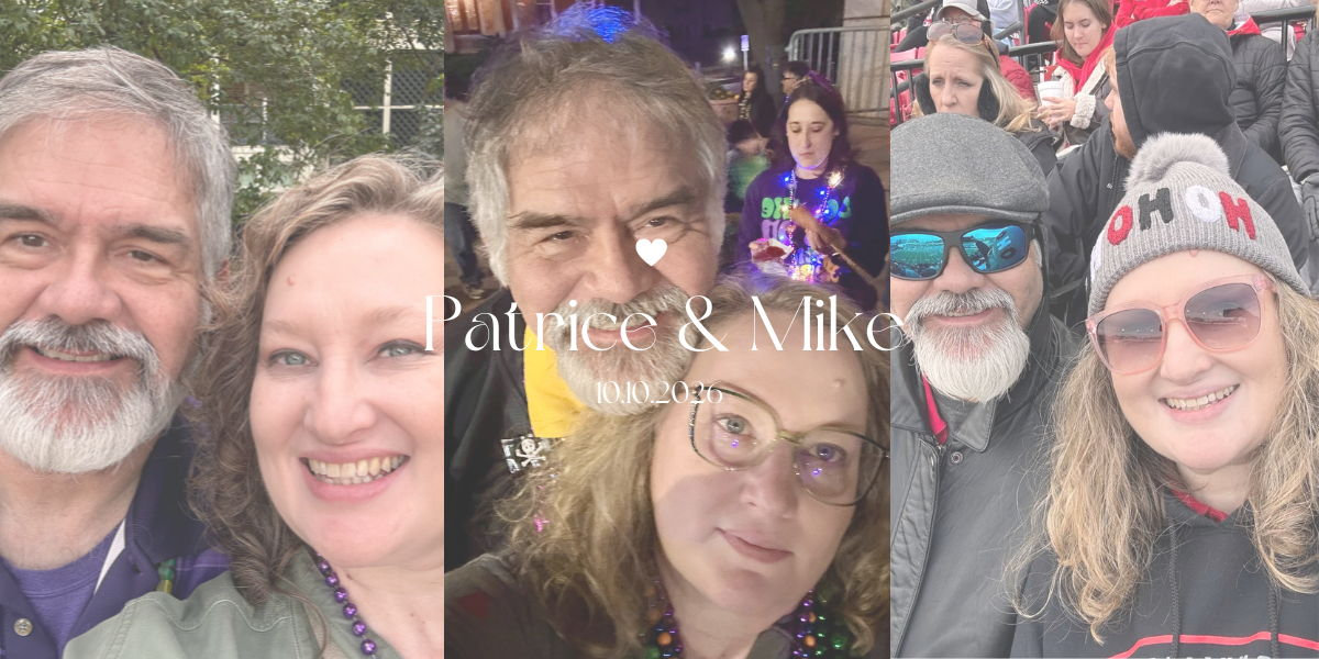 The Wedding Website of Patrice Headington and Mike Oakes