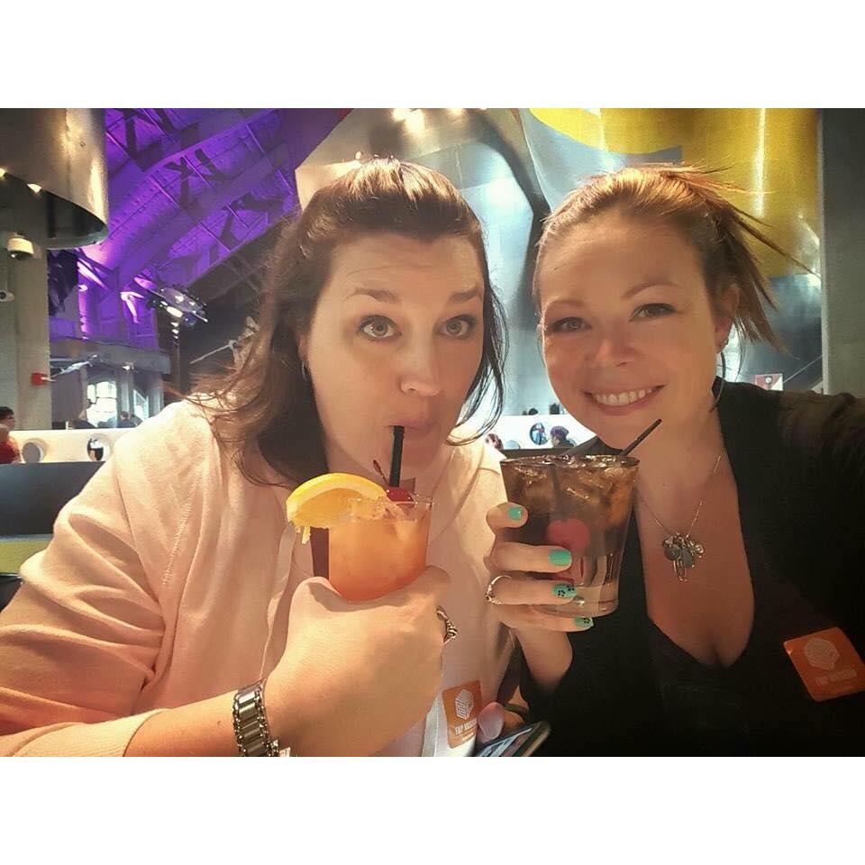Amy & Jessica in Seattle, WA, celebrating Jessica getting her MBA!