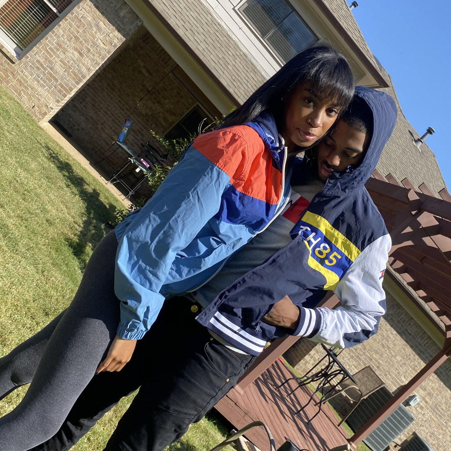 The very first picture we took together