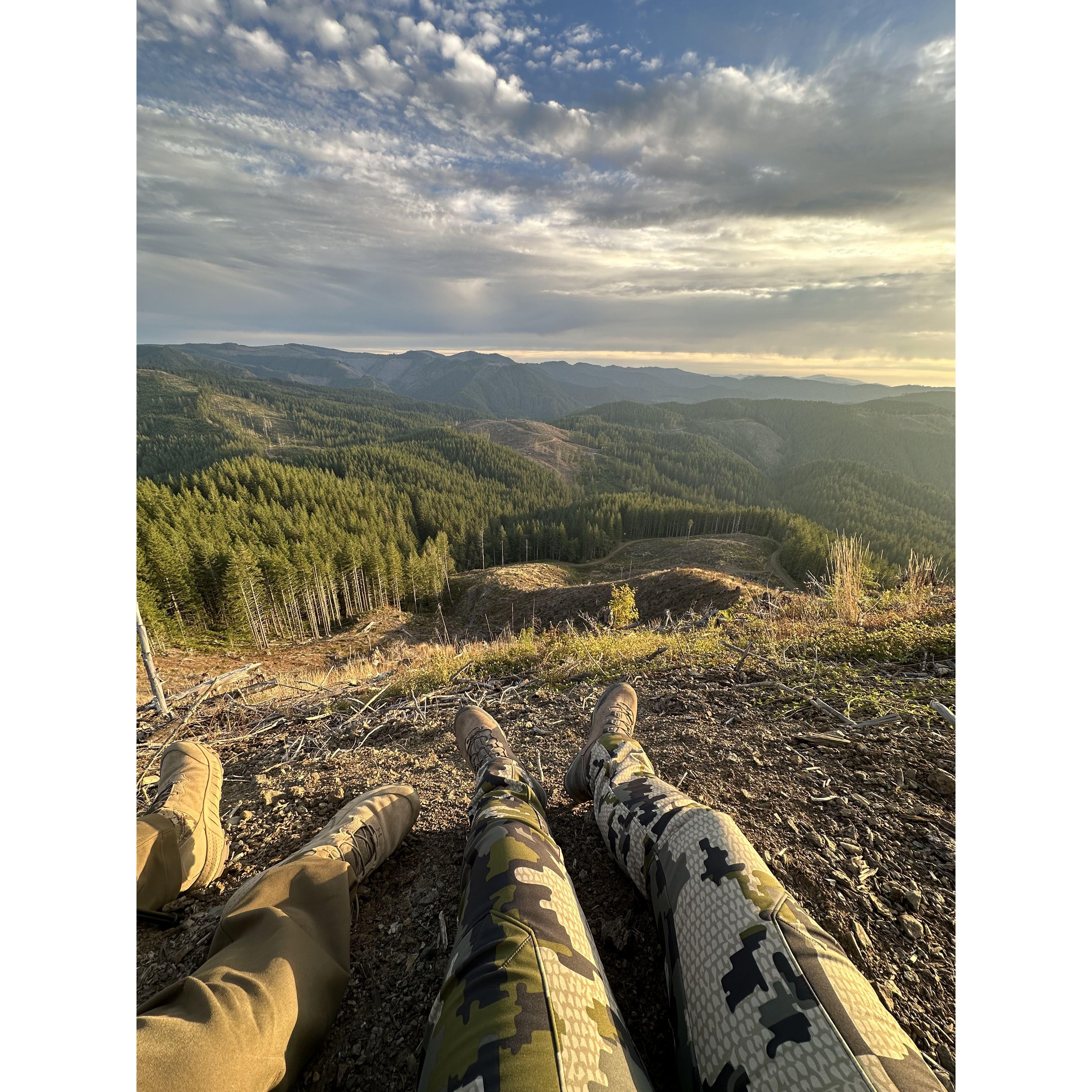 Hiking around enjoying our beautiful Oregon backyard <3