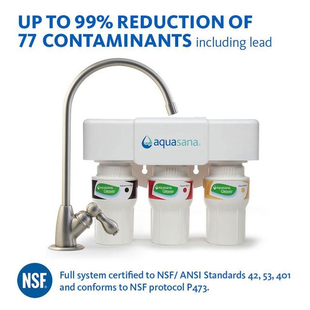 Drinking Water Filter 3-stage Under Counter