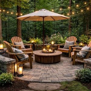 paver seating areas
