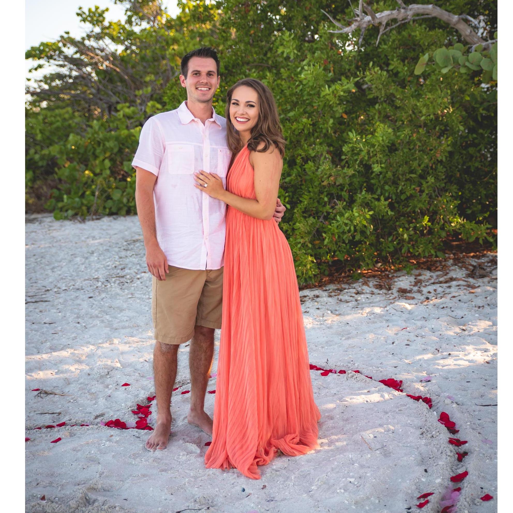 Our Engagement on Sanibel Island - June 1st, 2019