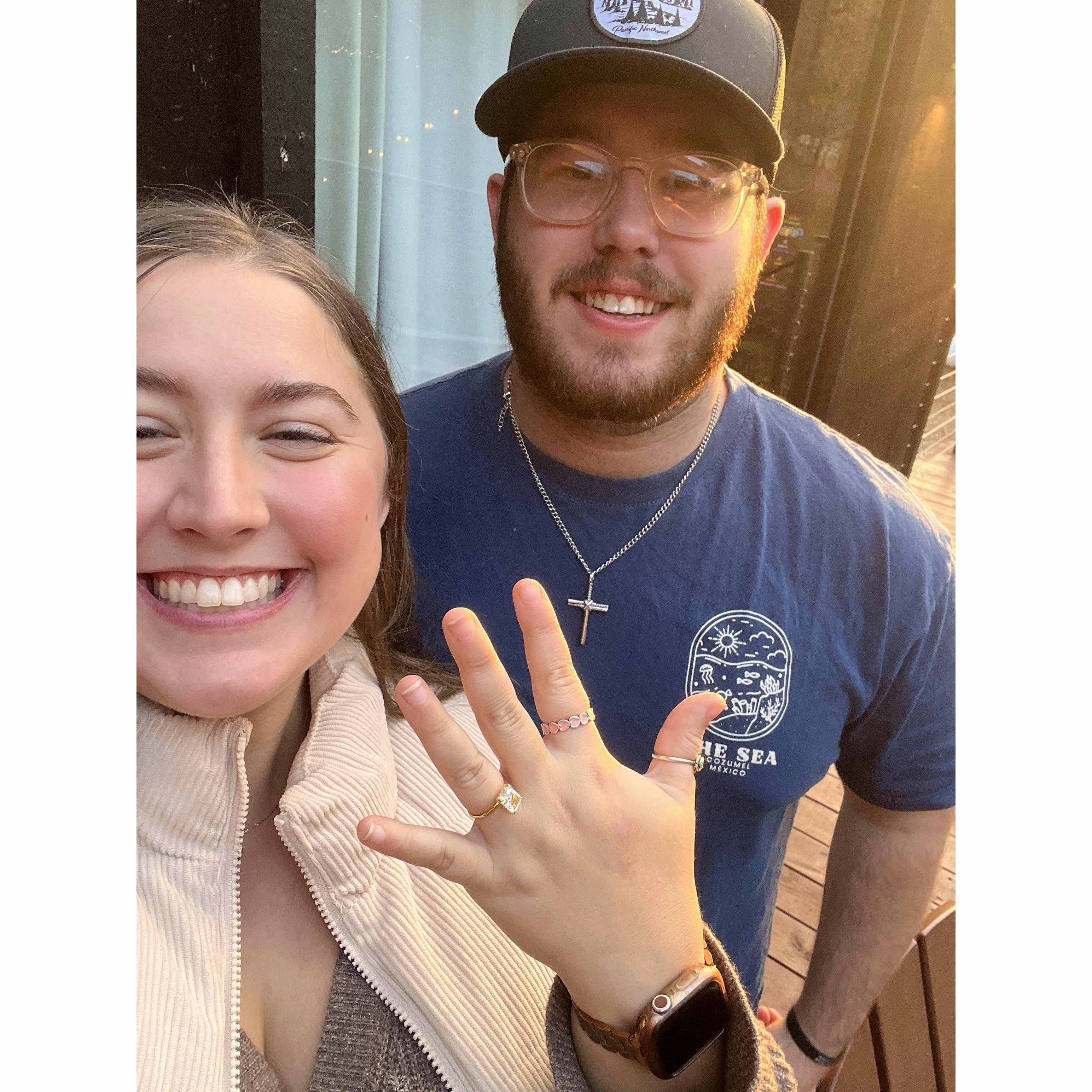 We could not have been more excited! ♥