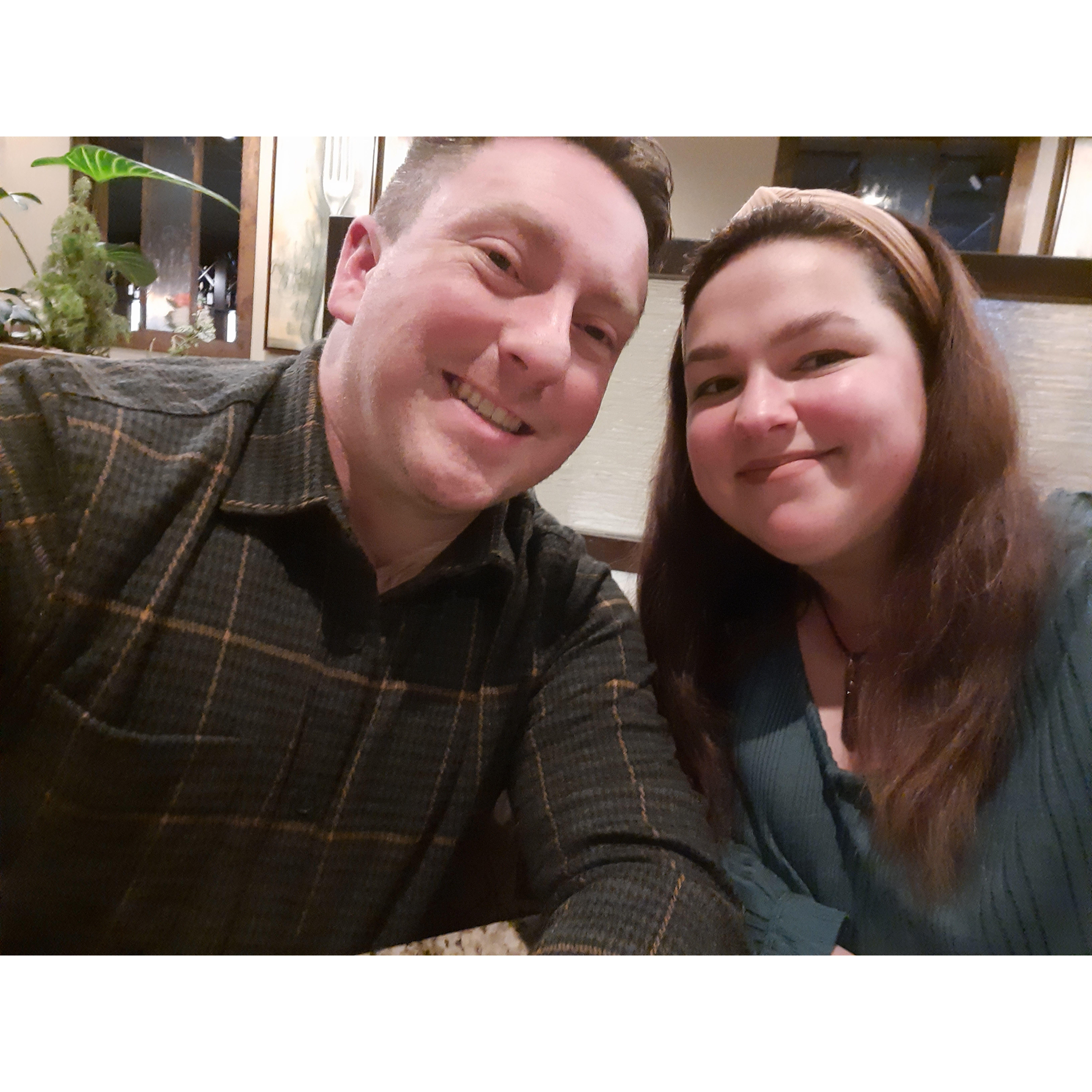 We love nice dinners out!