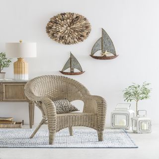 Round Driftwood Wall Decor