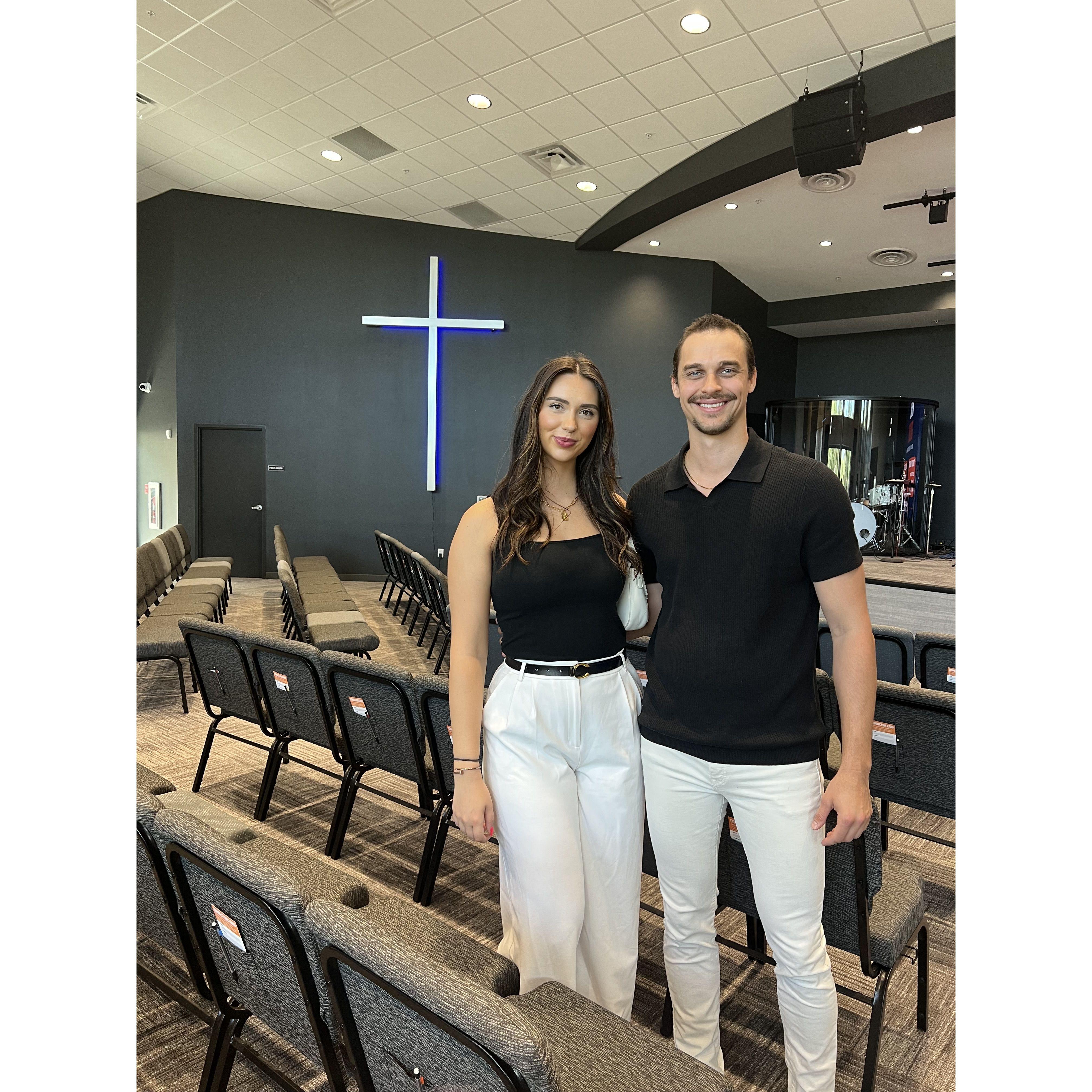 Accidentally matched at church