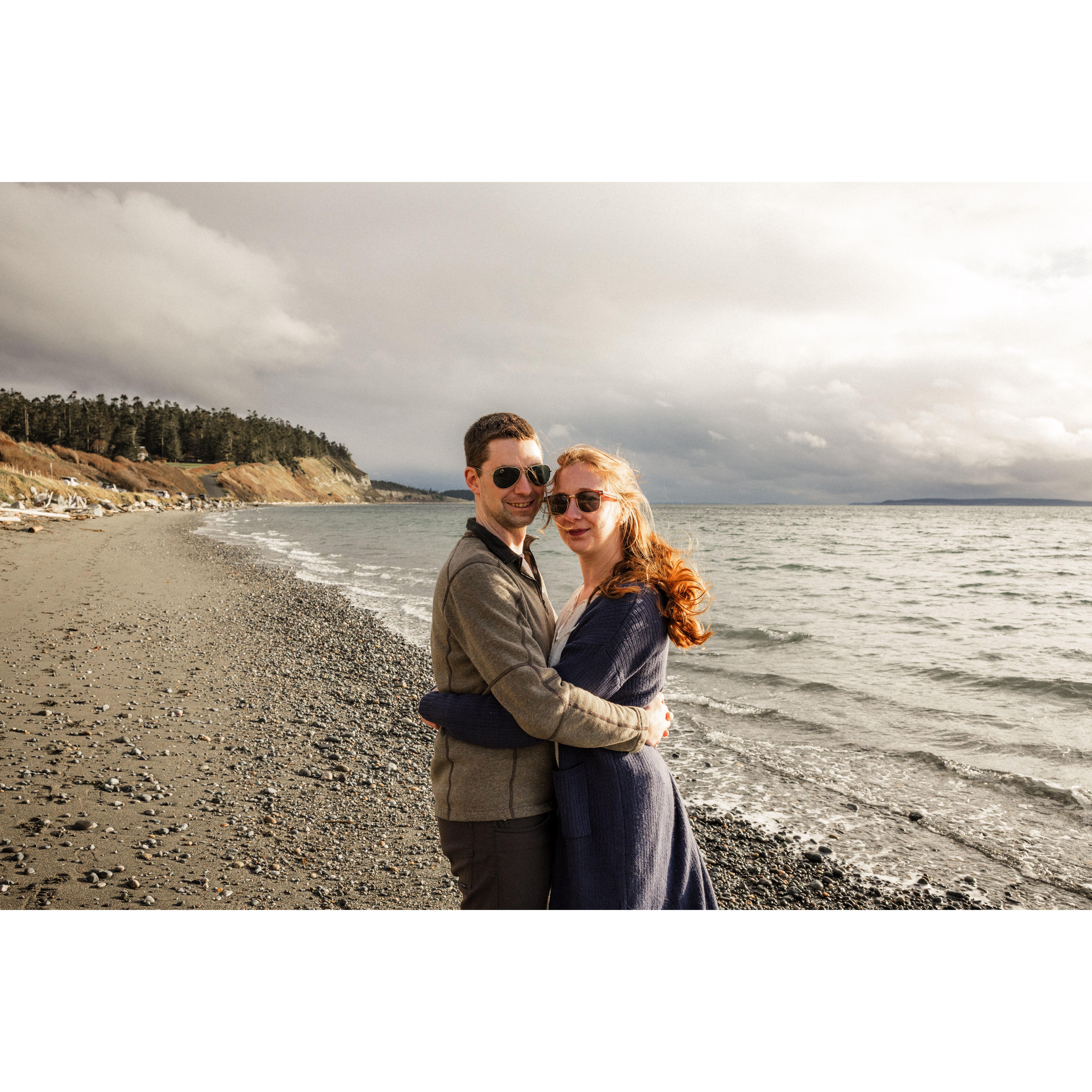Engagement Photos! Ebey's Landing - Whidbey Island